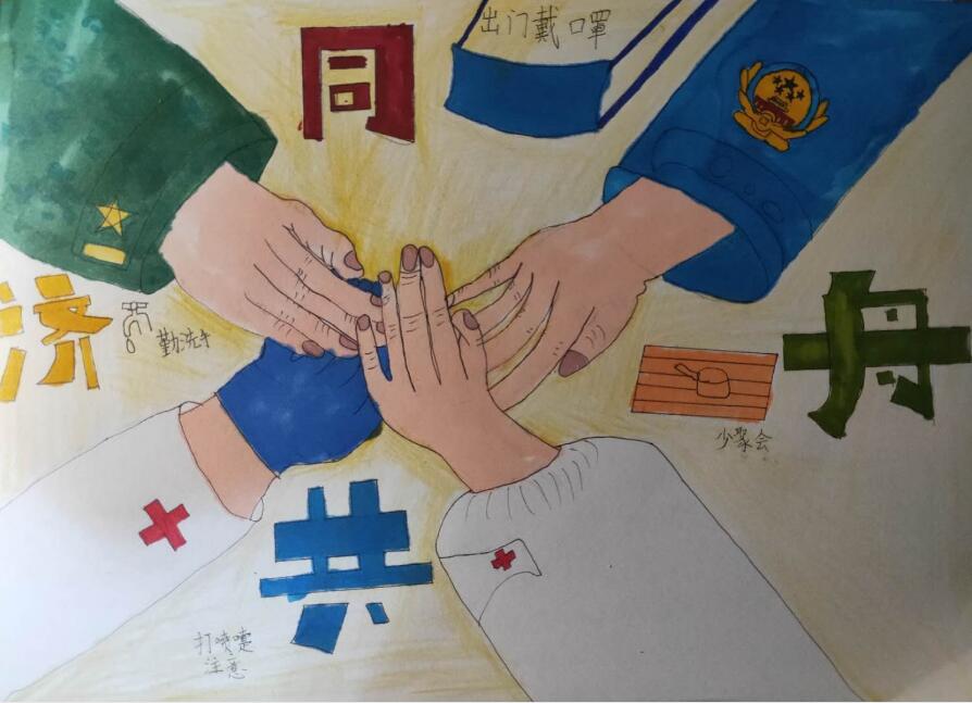“疫情當(dāng)前，孩子們有‘畫’說(shuō)”作品展播（三十八）