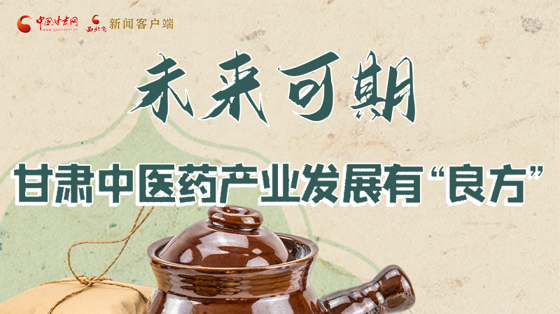 圖解|未來可期！甘肅中醫(yī)藥產(chǎn)業(yè)發(fā)展有“良方”