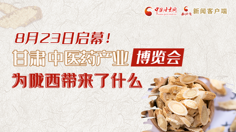 長(zhǎng)圖丨8月23日啟幕，甘肅這場(chǎng)行業(yè)盛會(huì)為隴西帶來了什么？