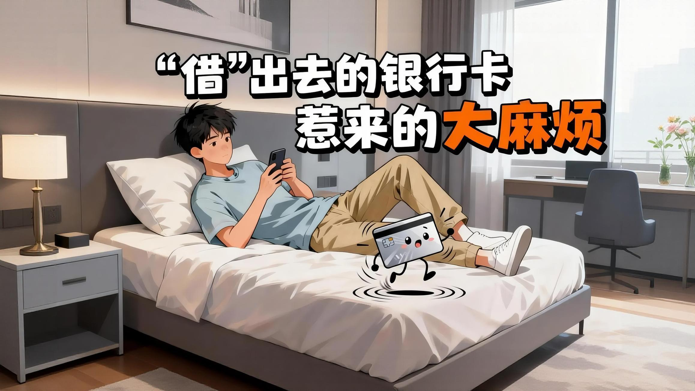 【甘快看】“借”出去的銀行卡，惹來的大麻煩